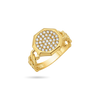 14K Hex Ring Rings IceLink-CAL