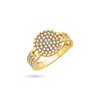 14K Double Halo Ring Rings IceLink-CAL