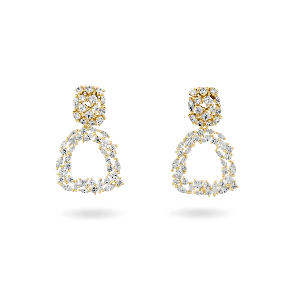 ‘Elara’ Cluster Earrings (Sample Sale) Earrings IceLink-CINDY