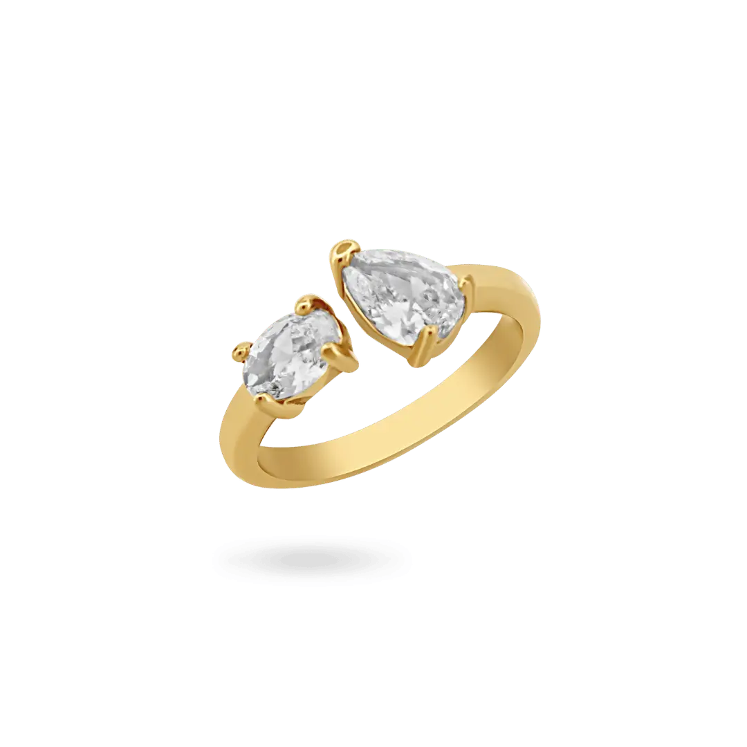 ‘Elsa’ Double Stone Ring Rings IceLink-SODA 5