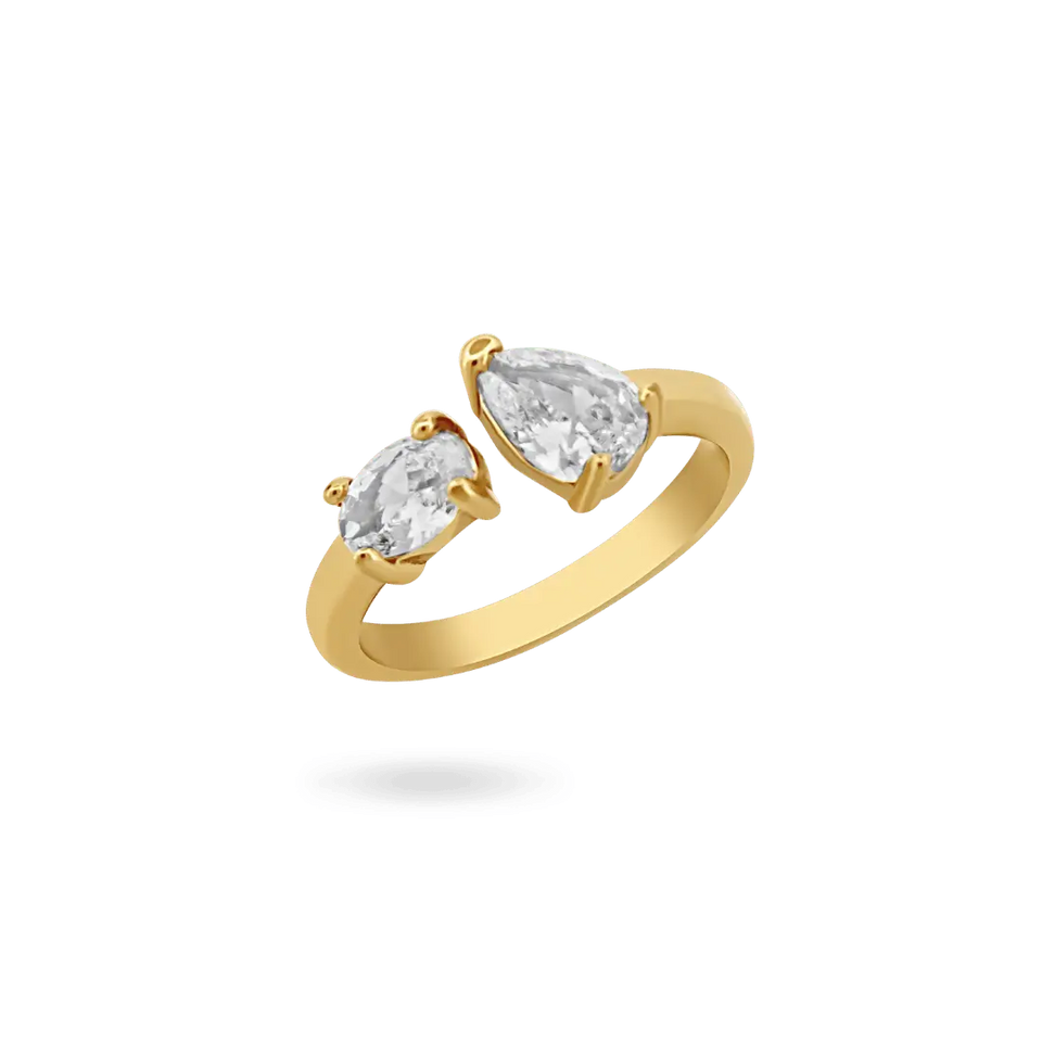 ‘Elsa’ Double Stone Ring Rings IceLink-SODA 5