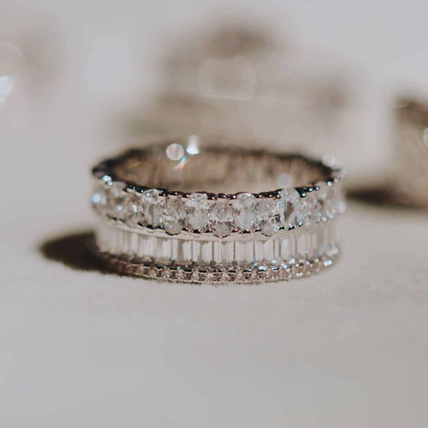 &#39;Roxana&#39; Triple Layer Ring Rings IceLink-ATL