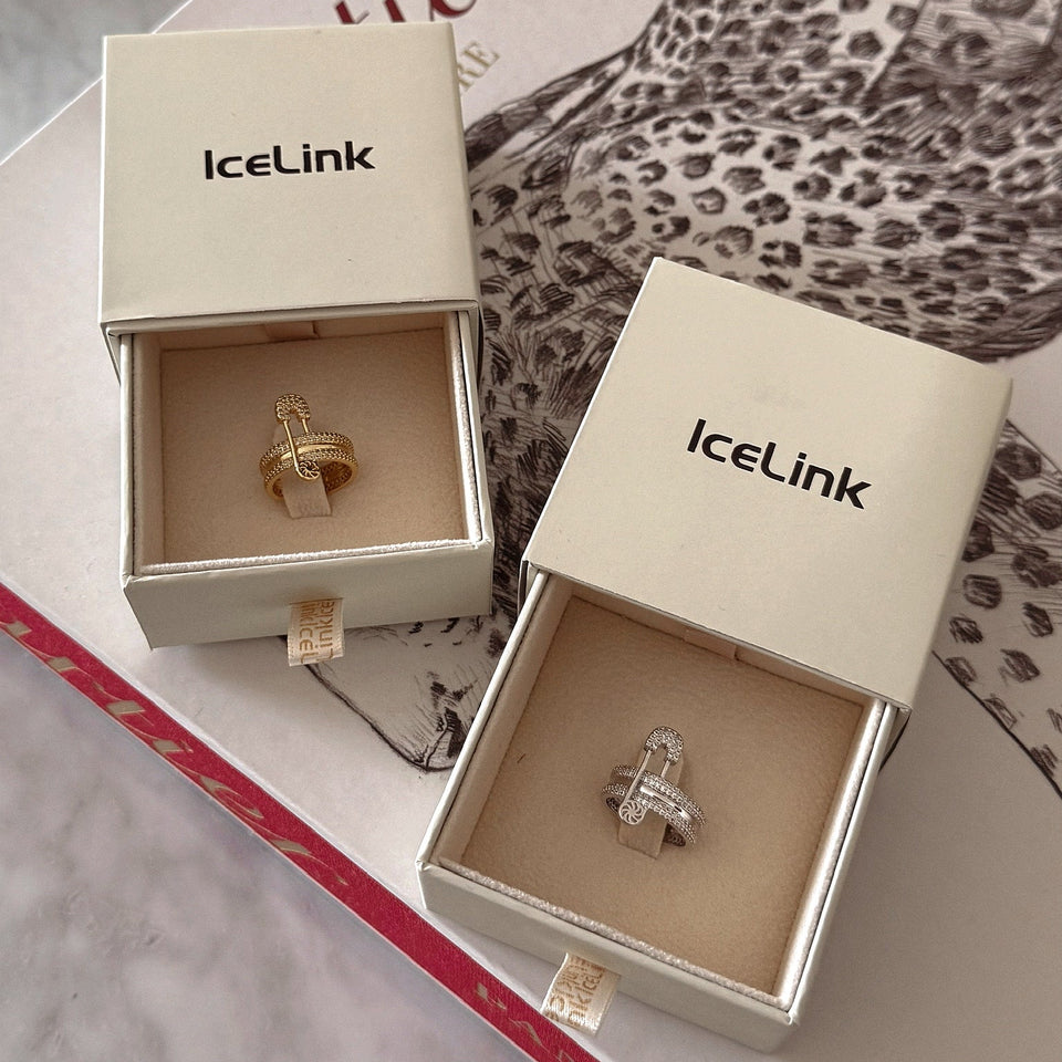 Eternal Safety Pin Ring Rings IceLink-ATL