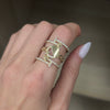 14K Triple Layer Diamond Ring (Sample Sale) Rings IceLink-CAL