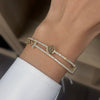 14K VI Diamond Bangle (Sample Sale) Bracelets IceLink-CAL