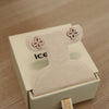 14K Clover Diamond Studs (Sample Sale) Earrings IceLink-CAL 14K Rose Gold  