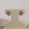 14K Leaf Diamond Stud Earrings (Sample Sale) Earrings IceLink-CAL 14K White Gold  