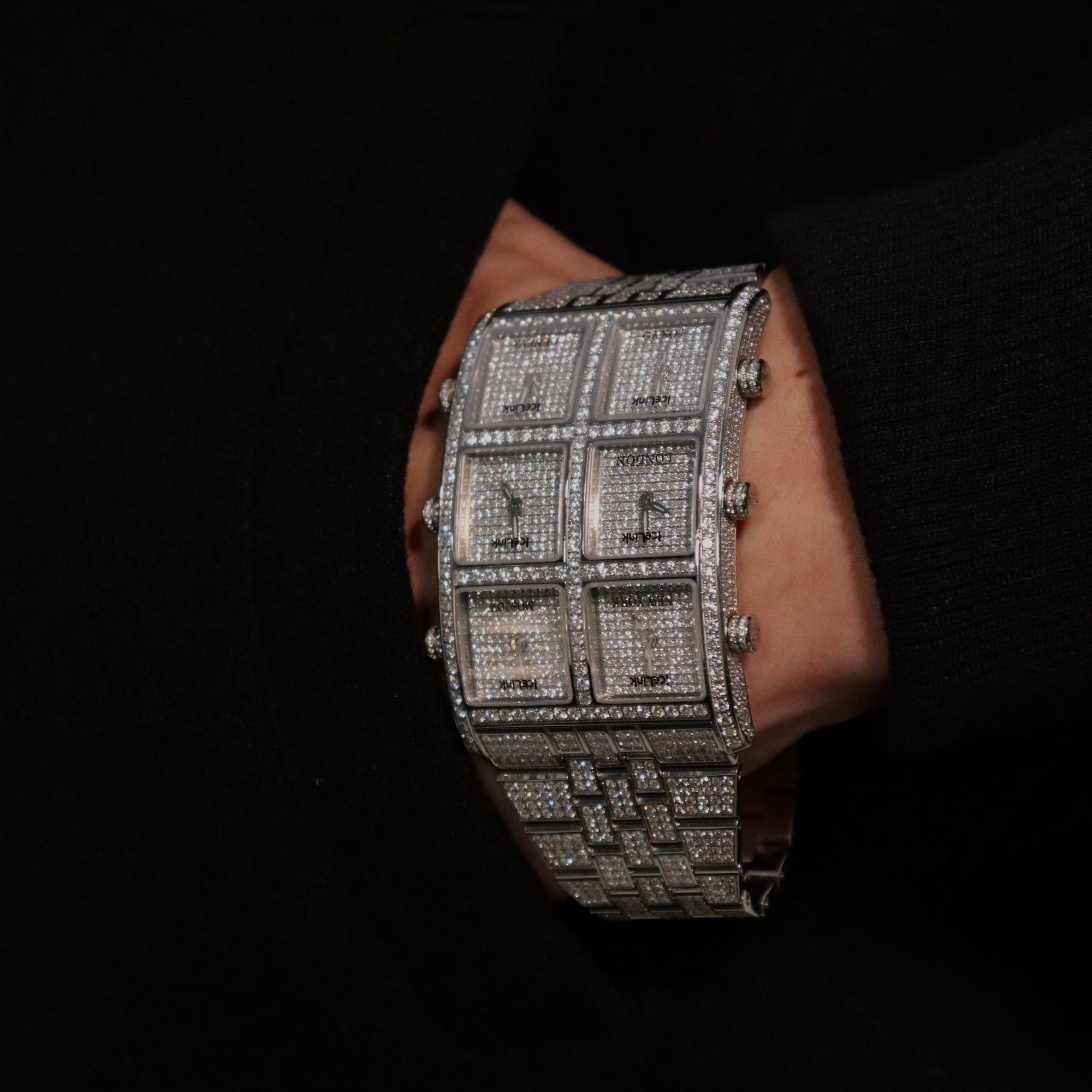 Ambassador 28ct. 6 Time Zone Watch | IceLink