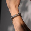 Grey Eternal Link Cord Bracelet Bracelets IceLink-VA