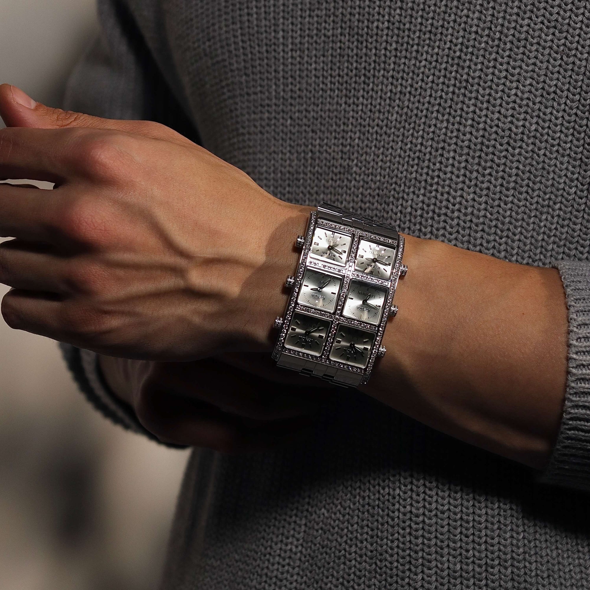 Diya Diamond 6TZ Watch (sample sale) Presidential IceLink