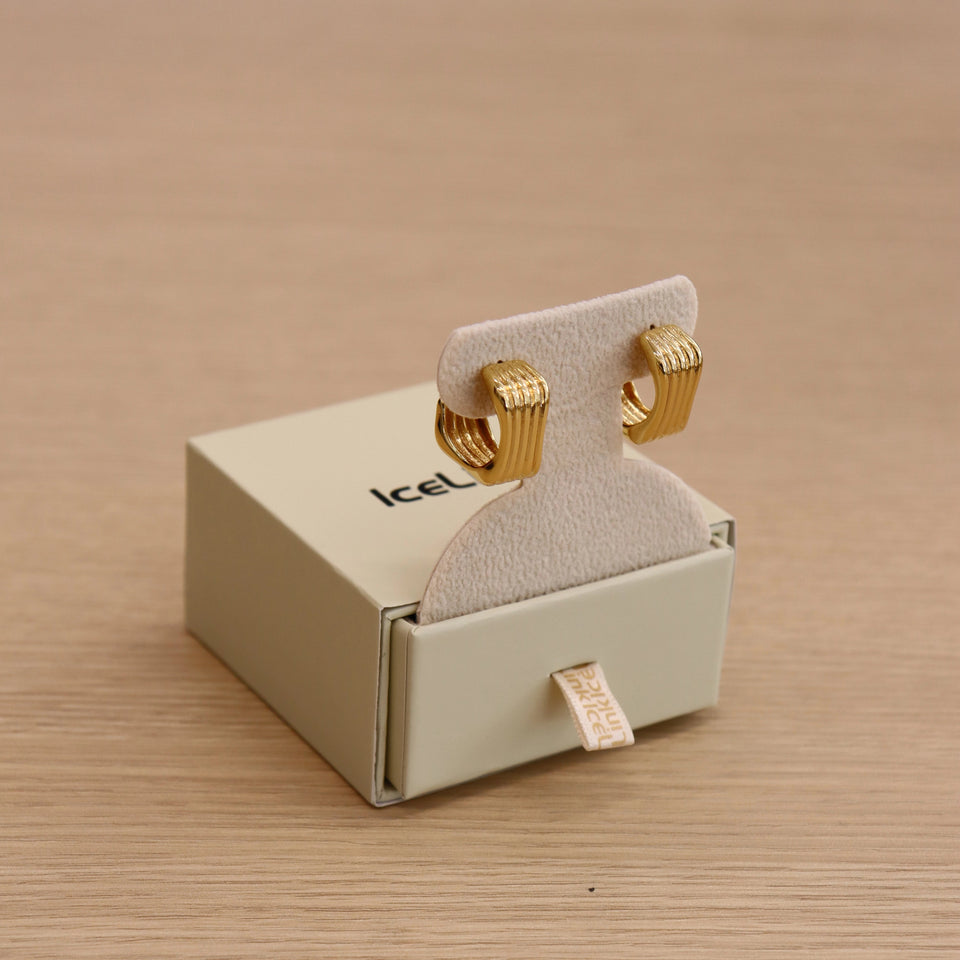 Square Hoop Earring