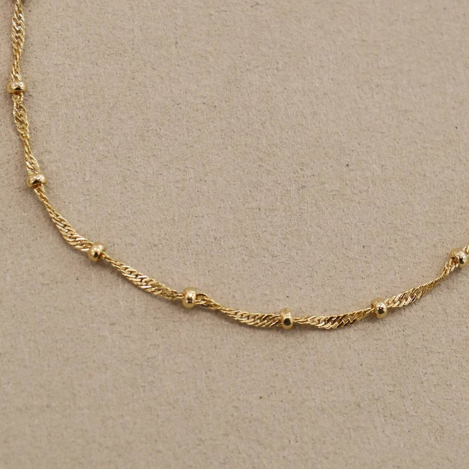 Twist Bead Anklet