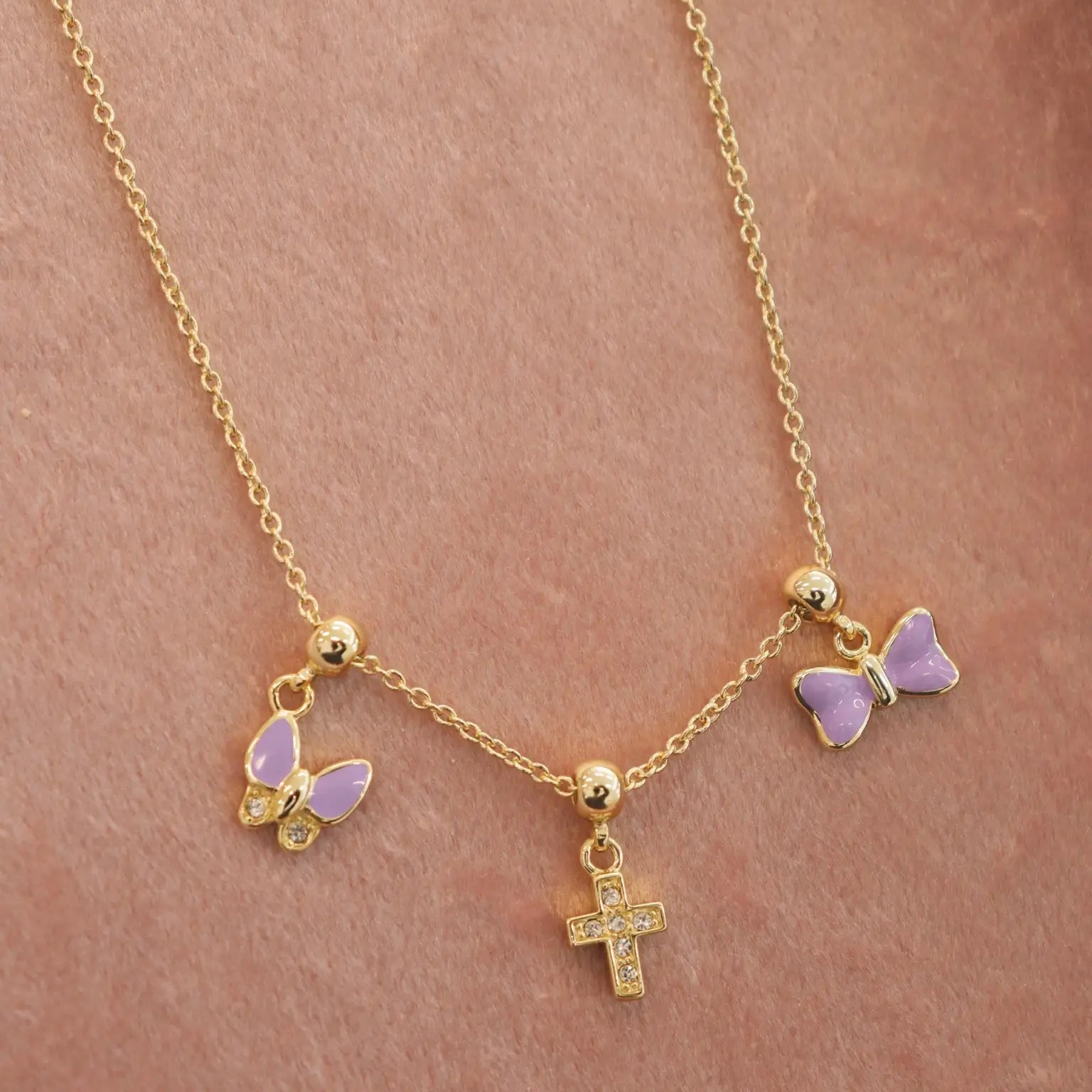 CharmSlide™ Necklace Base (4 Free Charms) Necklaces IceLink-SKY