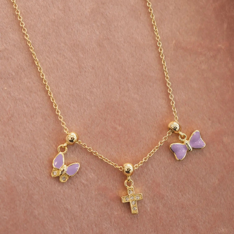 CharmSlide™ Necklace Necklaces IceLink-SKY