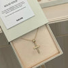 10K Gold Cross Charms &amp; Pendants IceLink-CAL   