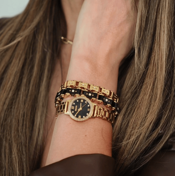 Gold 6MM Bicycle Bracelet - IceLink