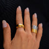 Tara Ring (Sample Sale) Rings IceLink-BL   