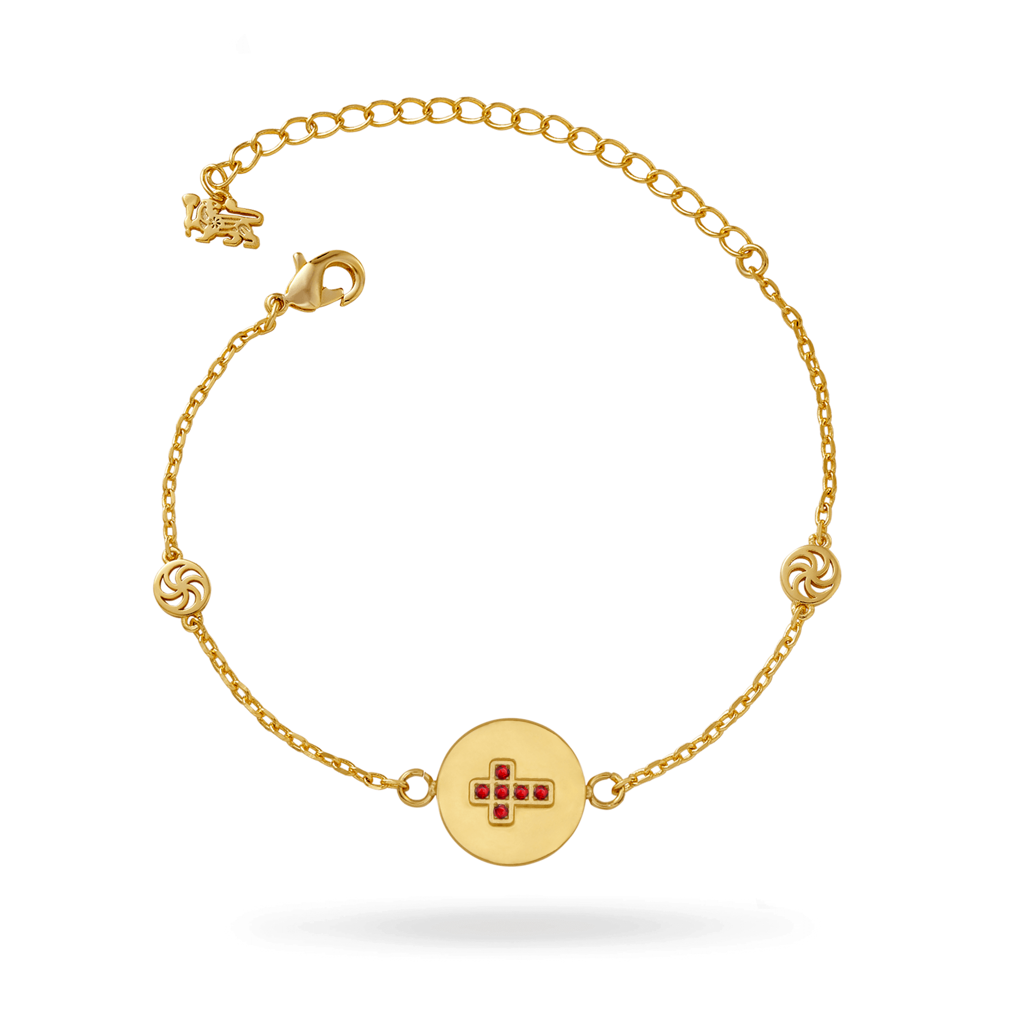 Birthstone Cross Bracelet Bracelets IceLink-RAN January