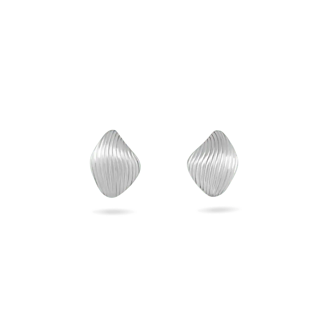 ‘Kira’ Ribbed Earrings Earrings IceLink-SODA