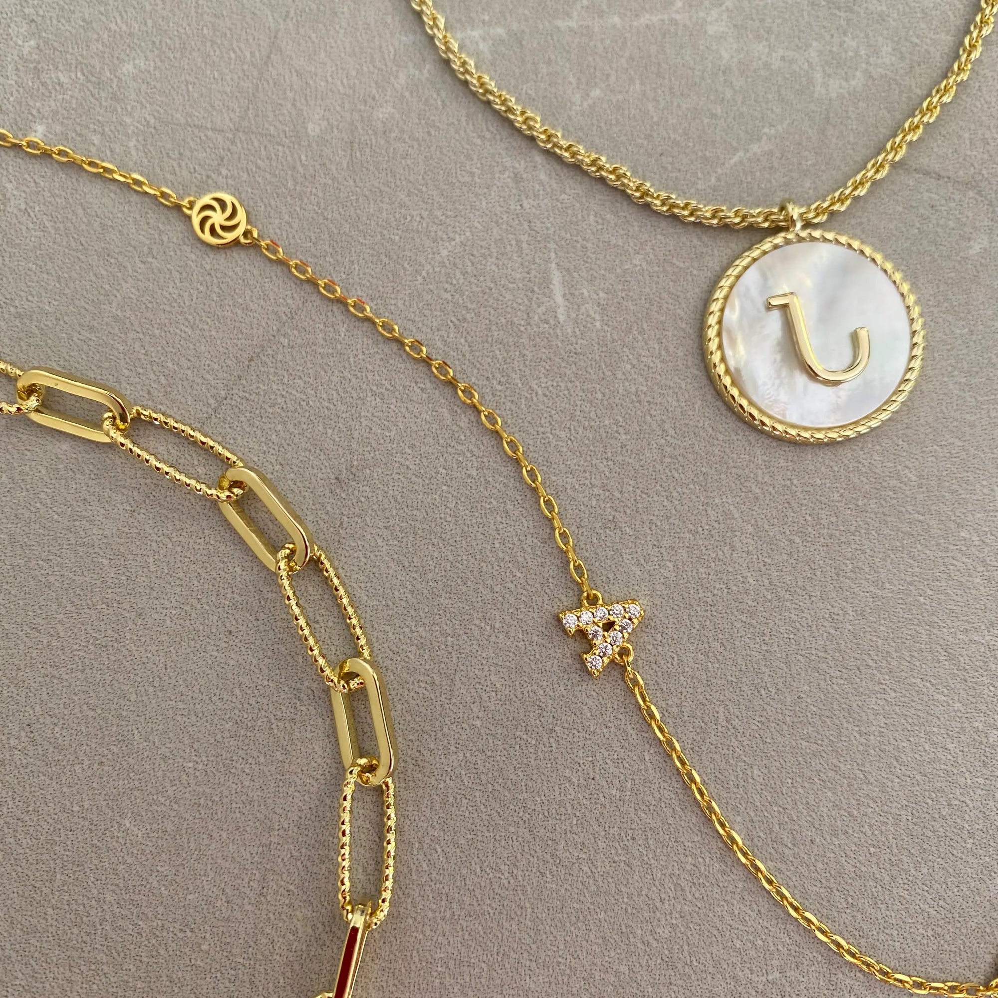 'True You' Initial Anklet Anklets IceLink-ATL