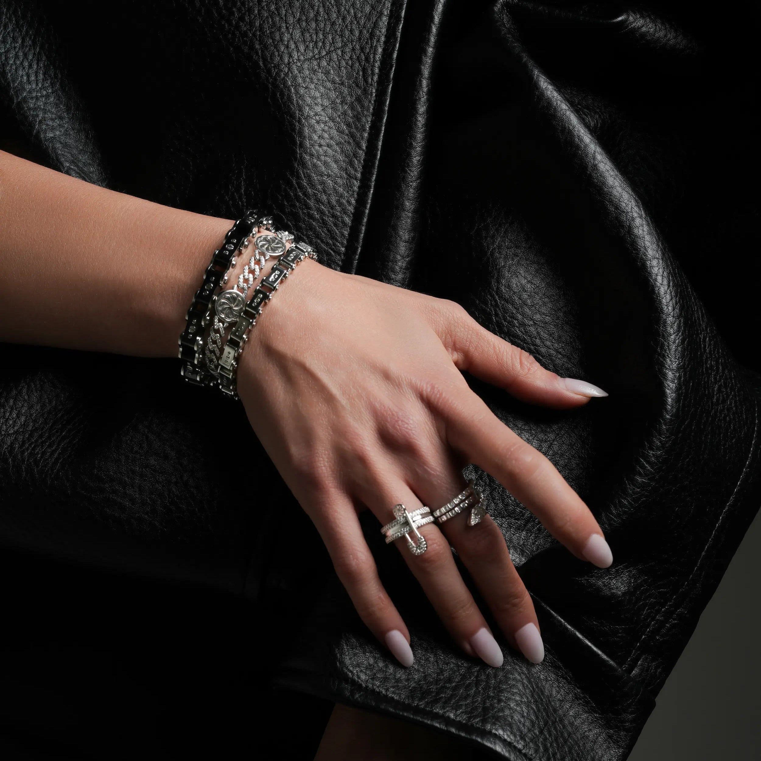 Eternal Safety Pin Ring - IceLink