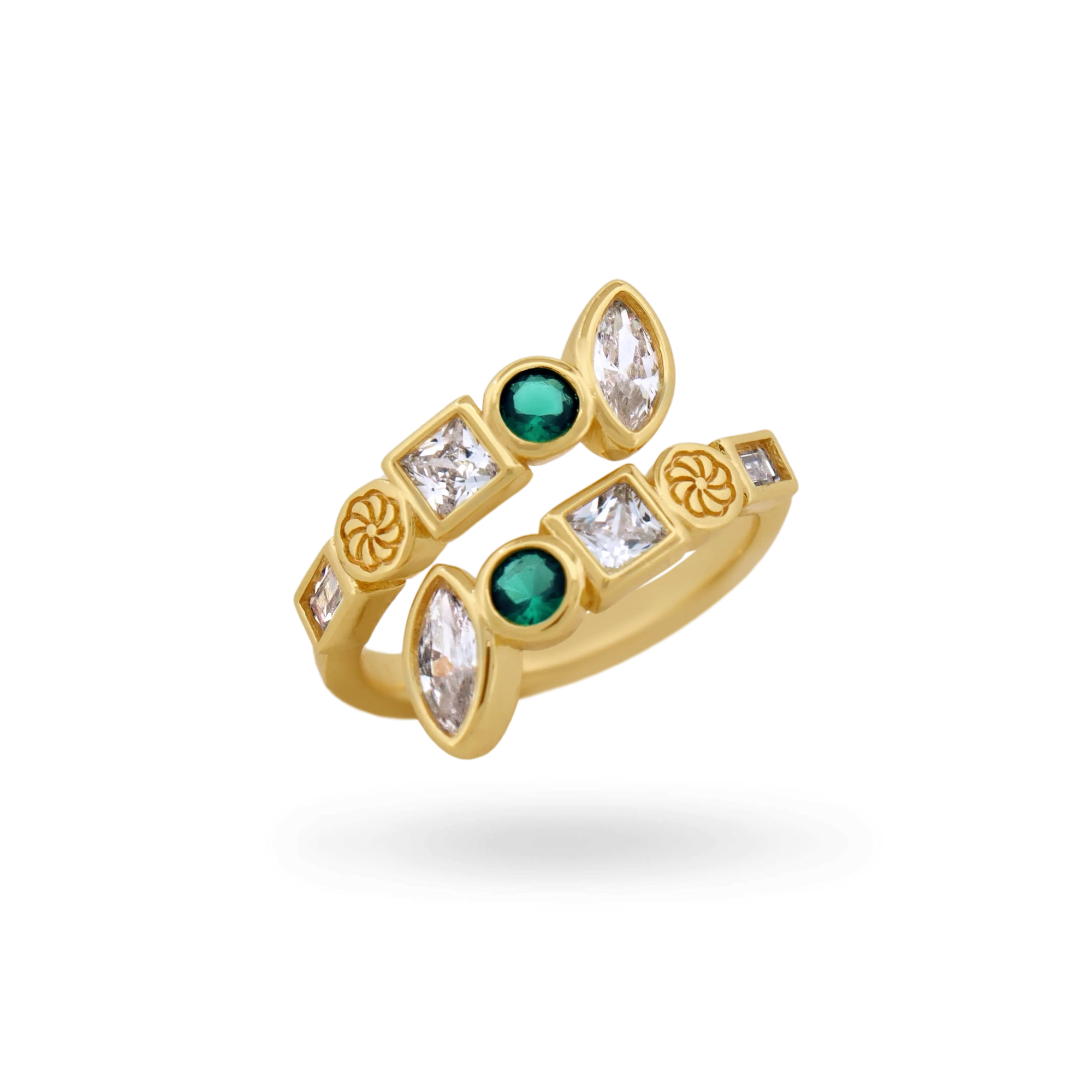 'Sienna' Wrap Ring Rings IceLink-ATL 5