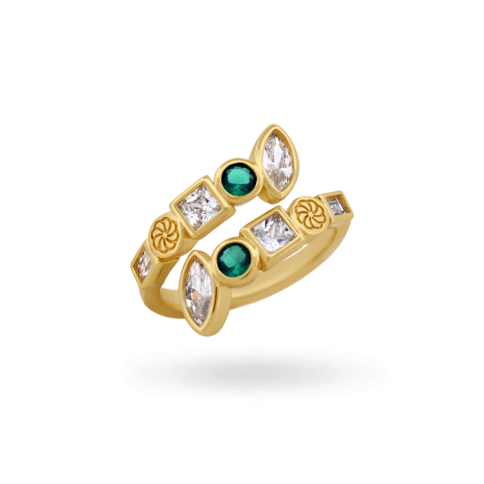 'Sienna' Wrap Ring Rings IceLink-ATL 5