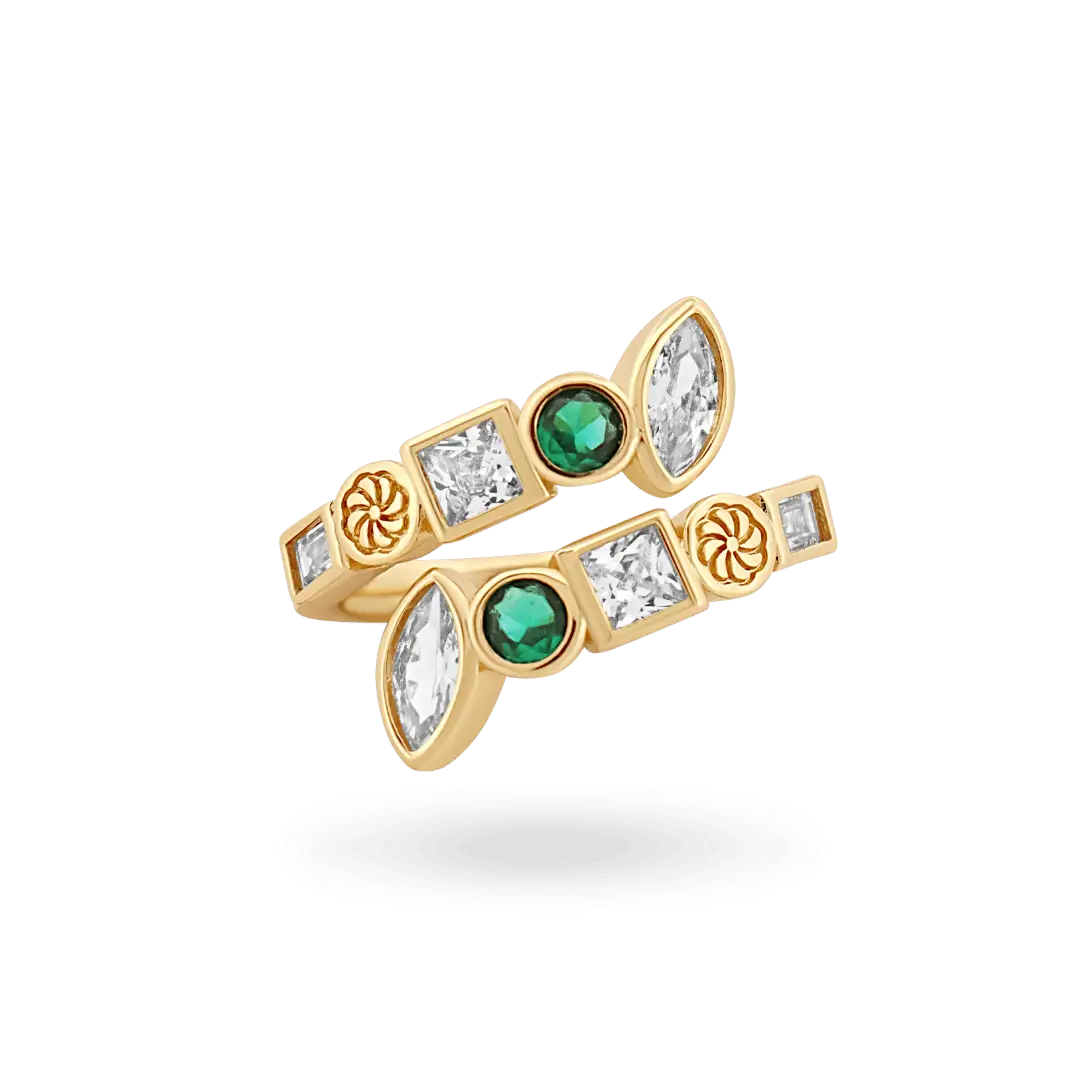 'Sienna' Wrap Ring Rings IceLink-ATL