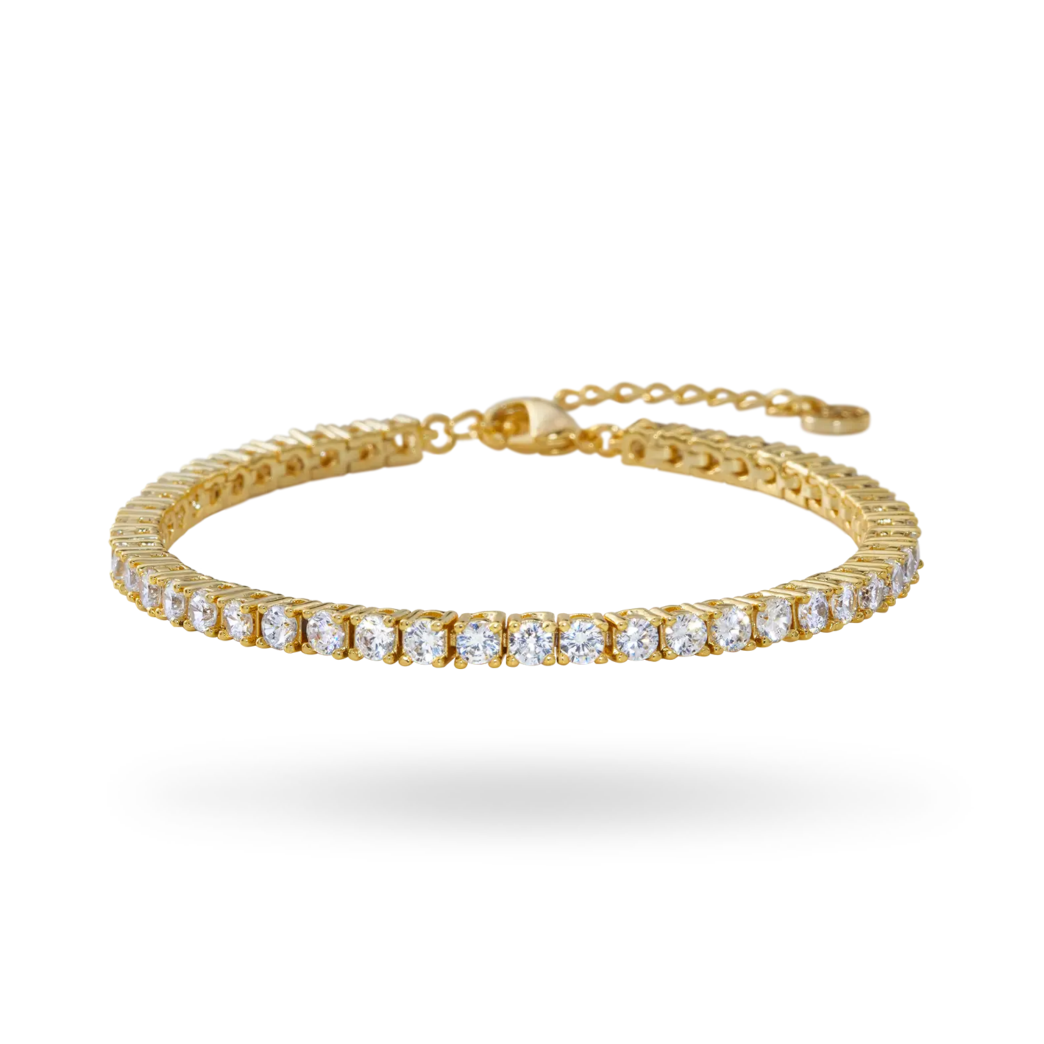 Classic Adjustable Tennis Bracelet Bracelets IceLink-ATL 14K Gold Plated