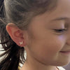 14K Bella Butterfly Diamond Stud Earrings Earrings IceLink-CAL   