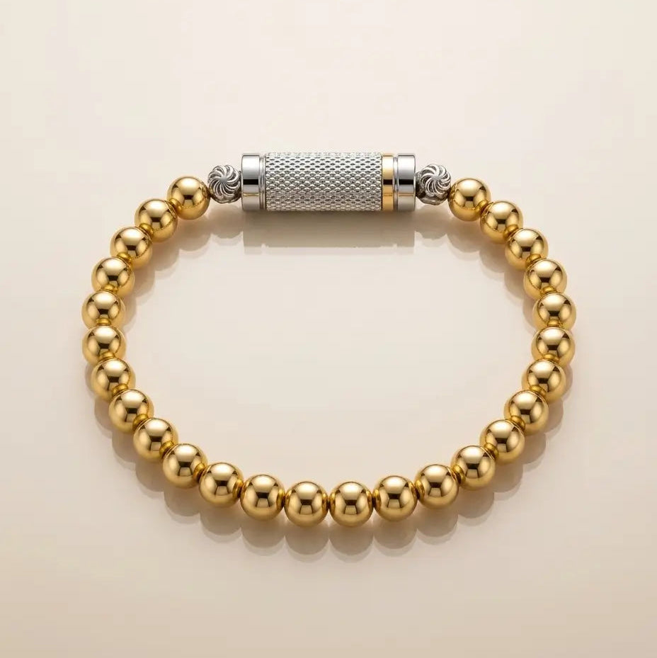 Vantage Two-Tone Bead Bracelet Bracelets IceLink-VRNA