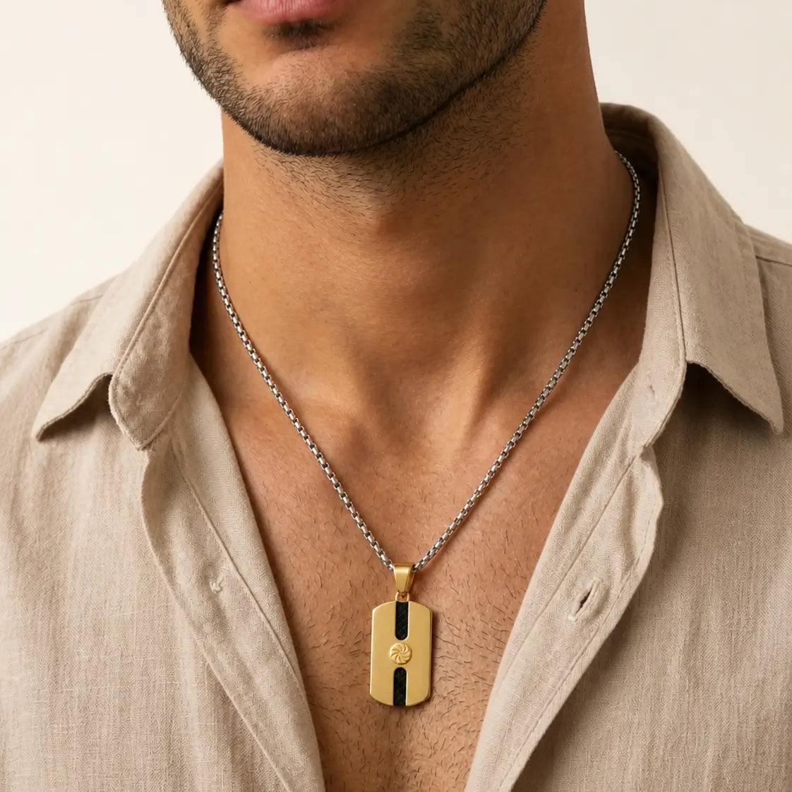 Ryder Dog Tag Necklace Necklaces IceLink-VRNA