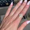 14K Faithbound Cross Ring Rings IceLink-CAL