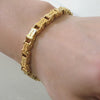 Gold 6MM Bicycle Bracelet Bracelets IceLink-ES
