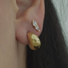 ‘Luna’ Moon Huggies Earrings IceLink-SODA