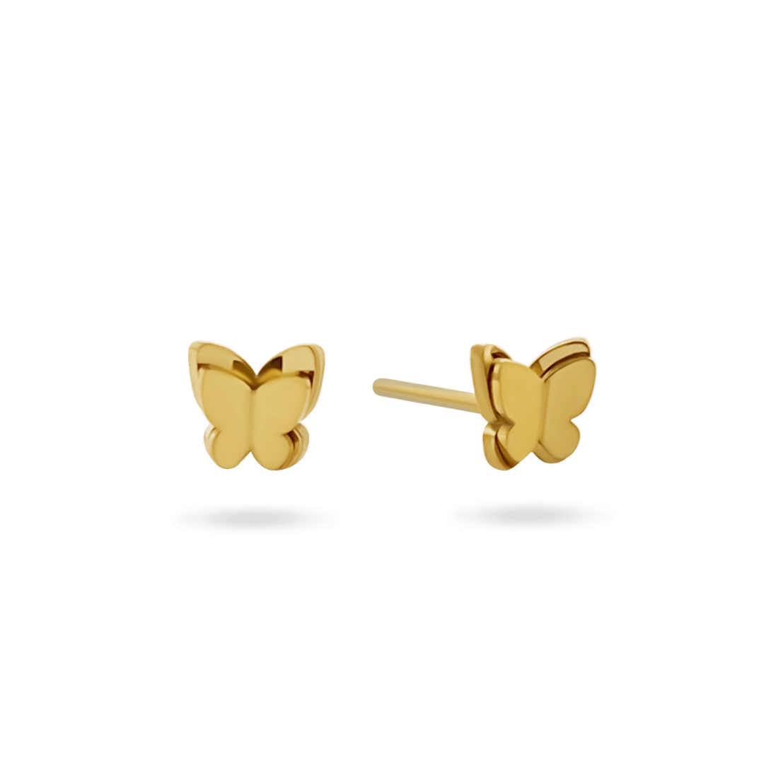 Belle Butterfly Studs Earrings IceLink-BL   