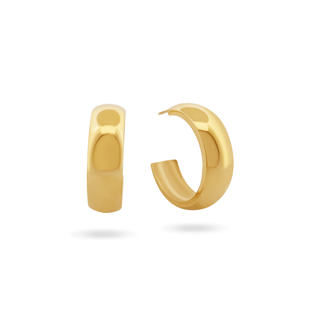 Sophia Hoop Earrings Earrings IceLink-BL   