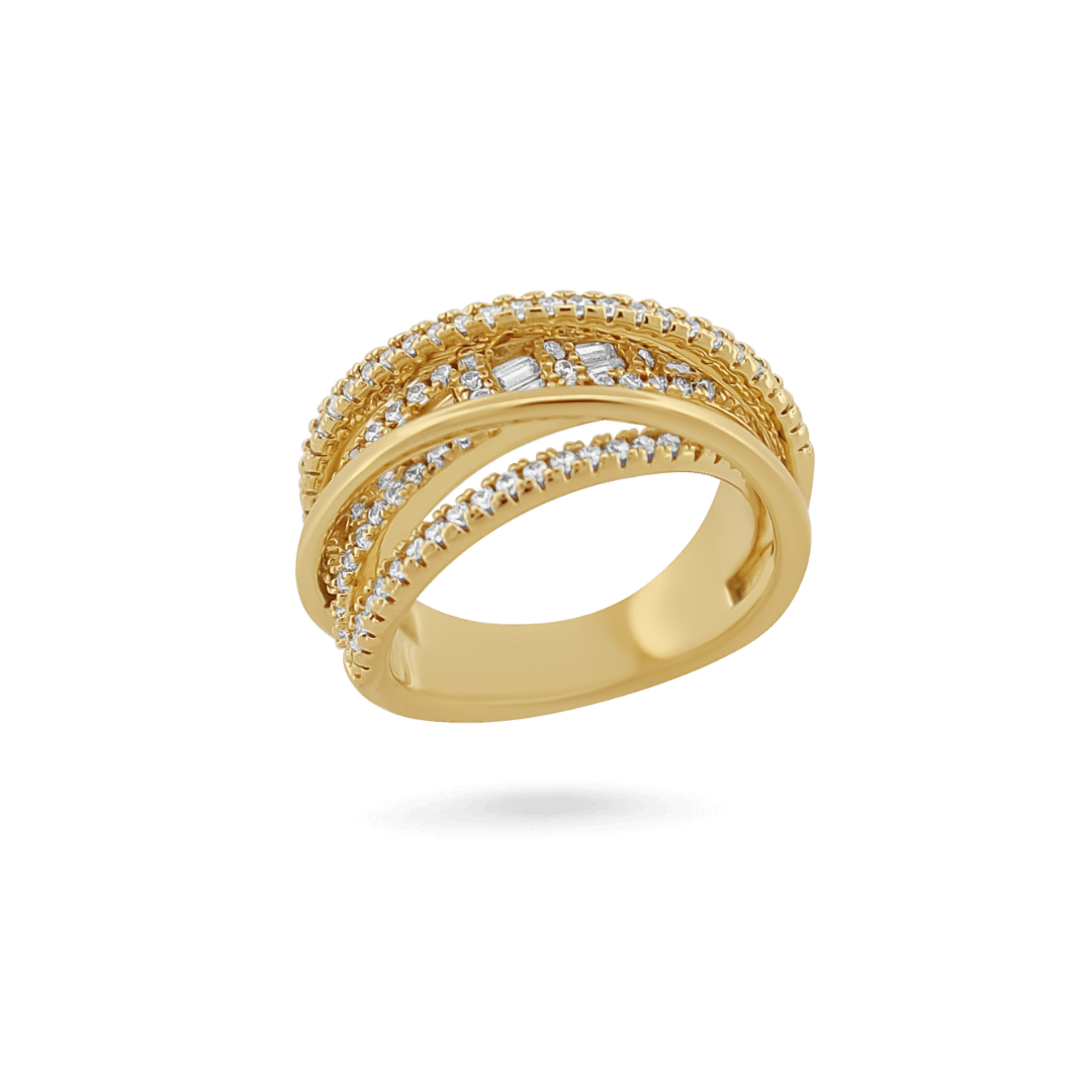 Swarovski Women's Lucent Ring - Green - Shopping123.com