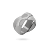 Iris Interlocking Ring (Sample Sale) Rings IceLink-BL Stainless Steel 6 