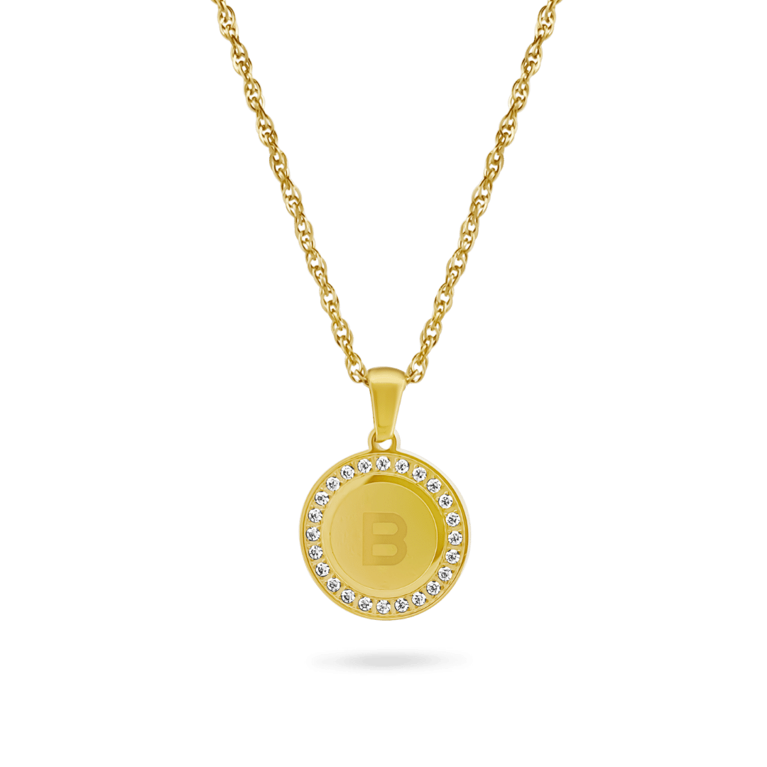 &#39;True You&#39; Initial Stone Necklace Necklaces IceLink-RAN B