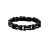 Black PVD Diamond Bicycle Bracelet 9.5mm (Sample Sale) Bracelets IceLink-ES   