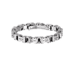 Stainless Steel Diamond 9.5MM Bracelets IceLink-ES   