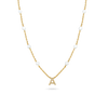 White &#39;True You&#39; Initial Necklace Necklaces IceLink-ATL A