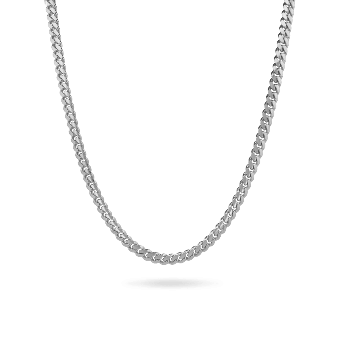 925 Silver 7mm Miami Cuban Link Chain