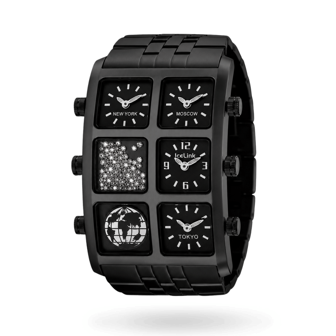 Duff Floating Moissanite 6TZ Watch Watches IceLink-ES