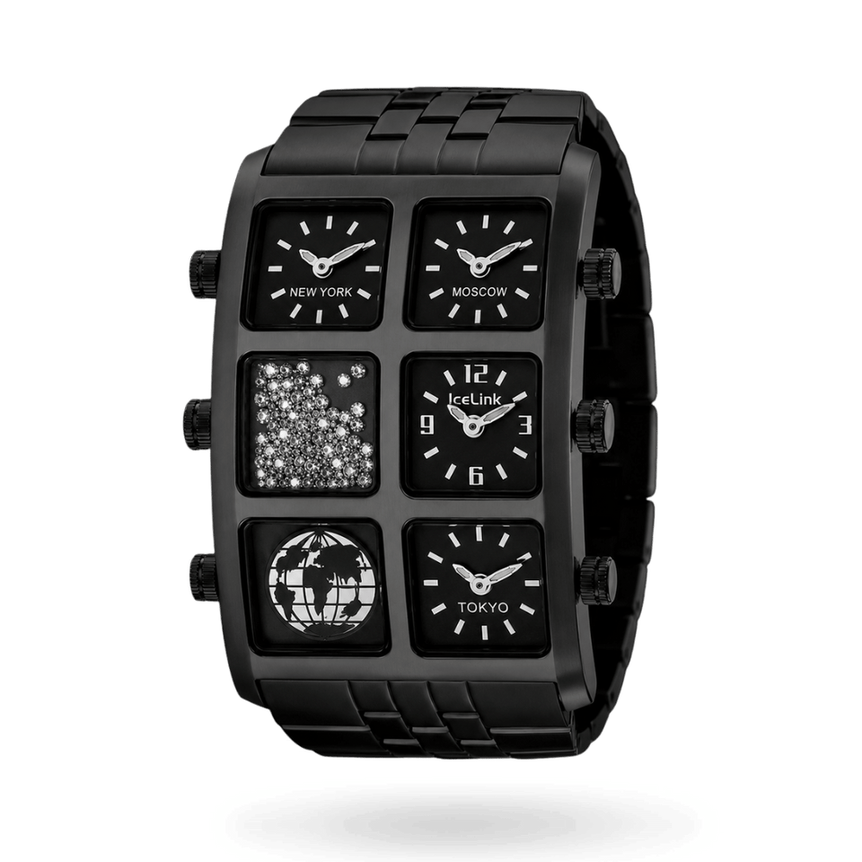 Duff Floating Moissanite 6TZ Watch Watches IceLink-ES