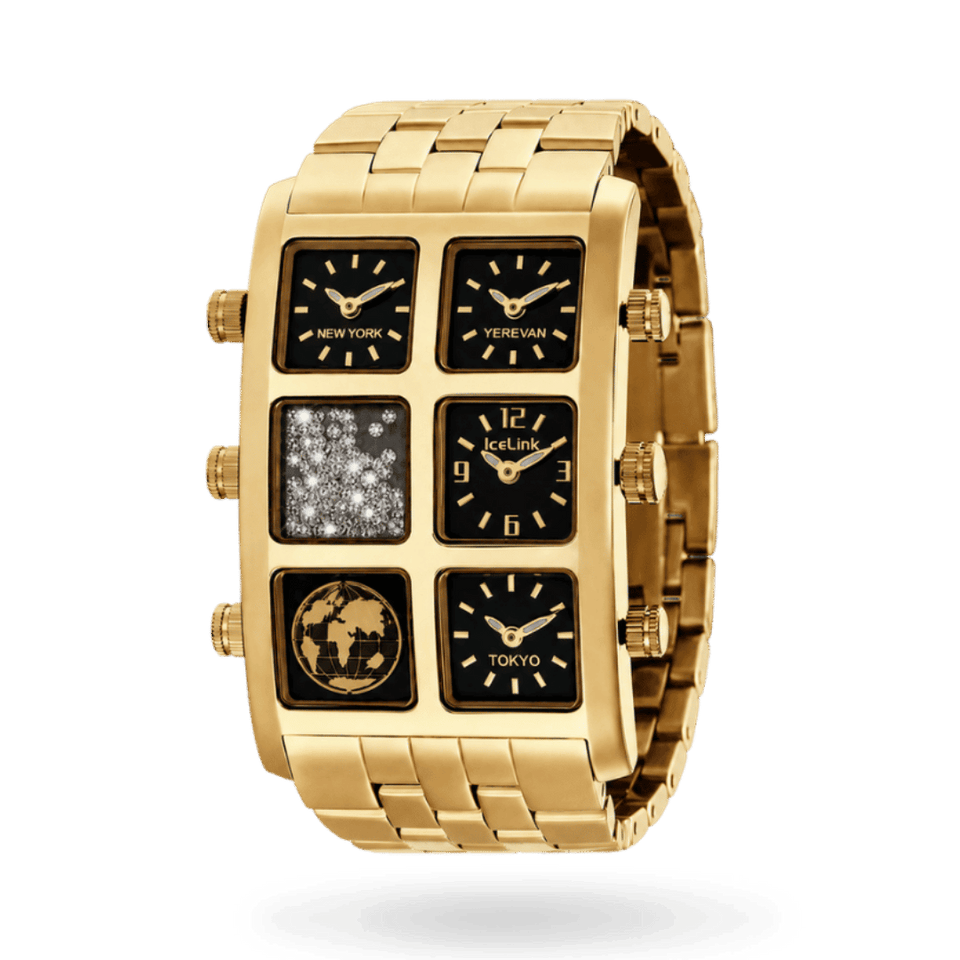 Arian Floating Moissanite 6TZ Watch Watches IceLink-ES