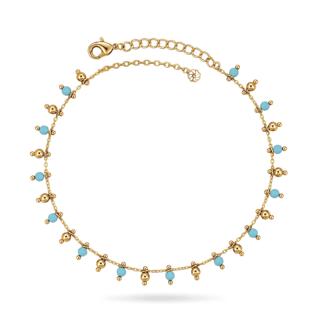 Capri Turquoise Anklet