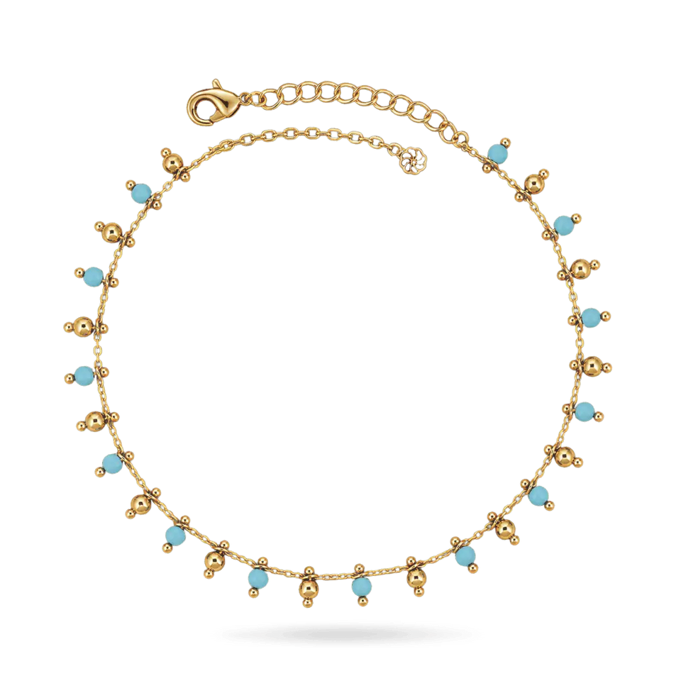 Capri Turquoise Anklet