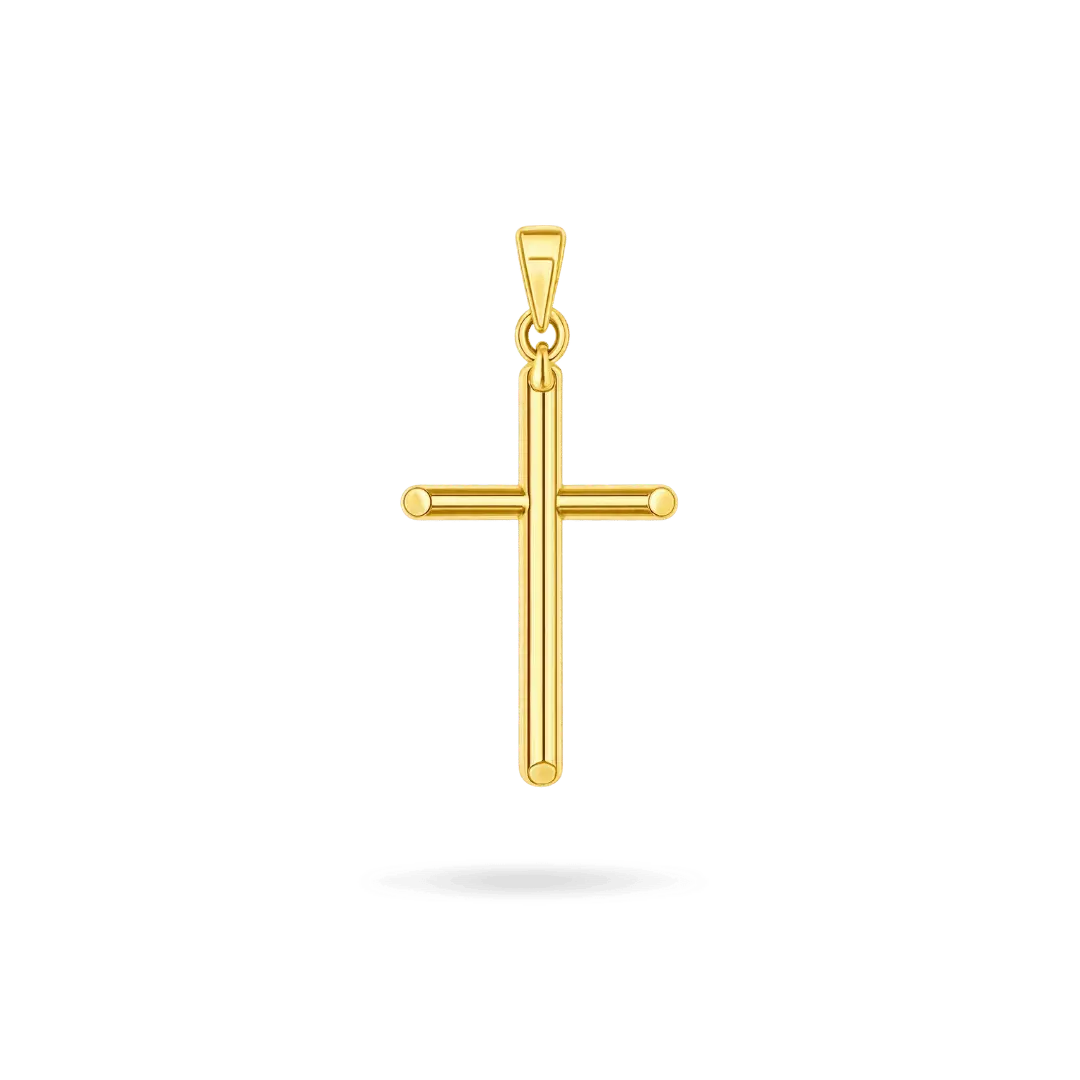 14K Cruz Cross Pendant (Large)
